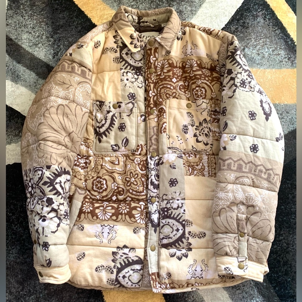 Urban Outfitters Bandana Jacket By BDG